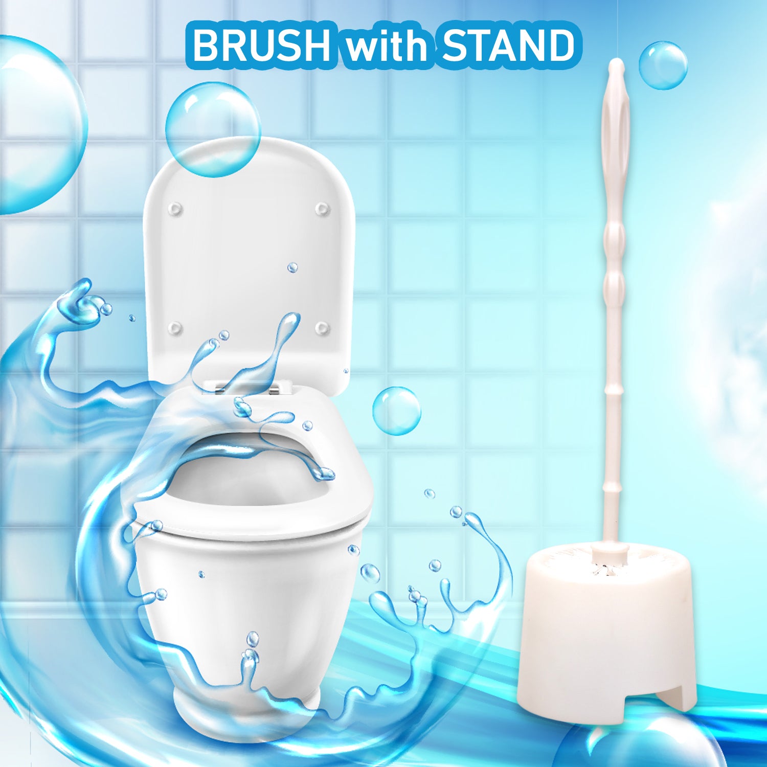 6615 Toilet Cleaning Brush With Potted Holder 6615 Toilet Cleaning Brush With Potted Holder
